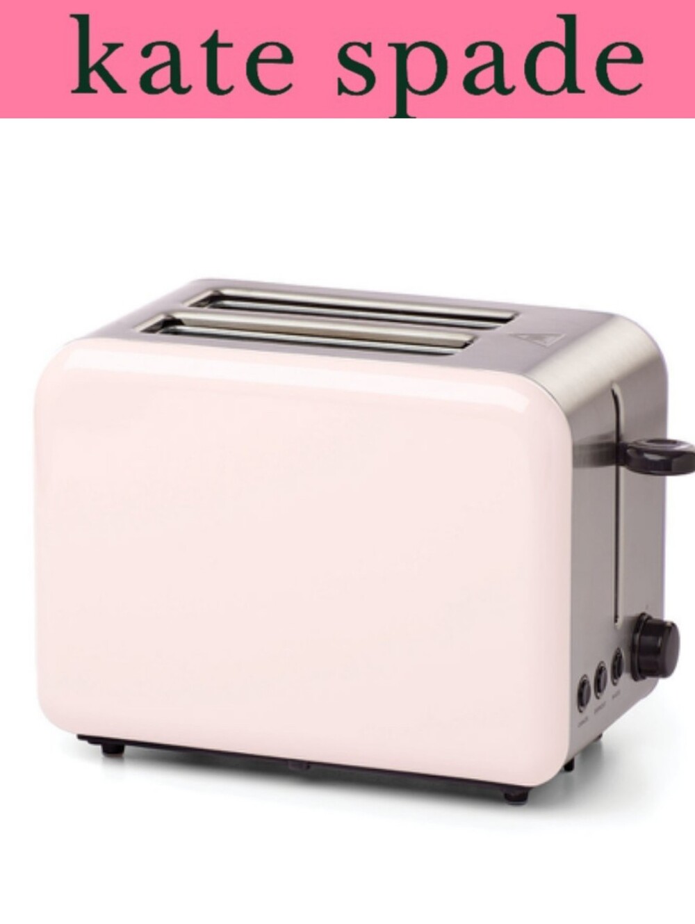 Kate Spade New York Nolita 2-Slice Toaster- Blush